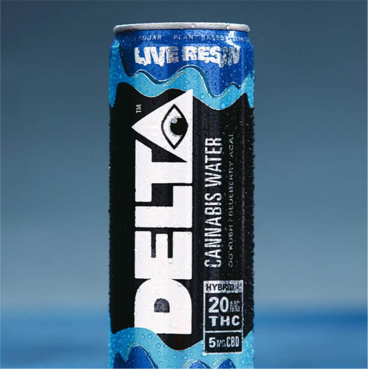 Delta Blueberry Acai - 20MG Cannabis Water