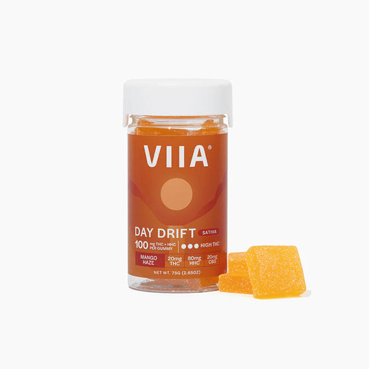 VIIA Day Drift Sativa Gummies - 100mg