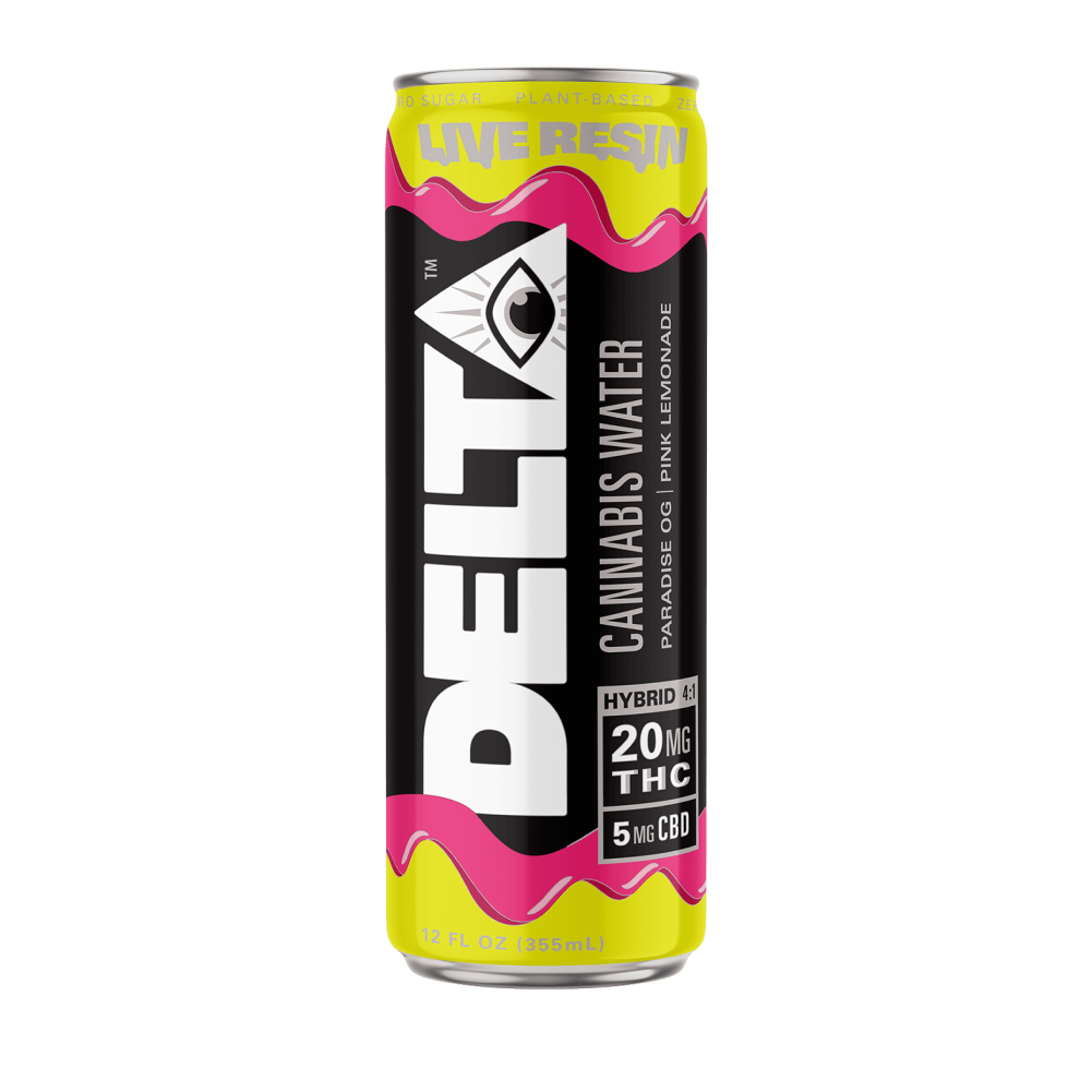 Delta Pink Lemonade - 20MG Cannabis Water