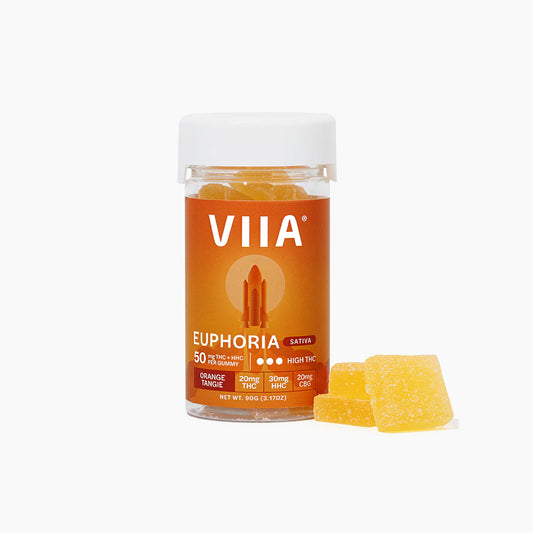 VIIA Euphoria Sativa Gummies - 50mg