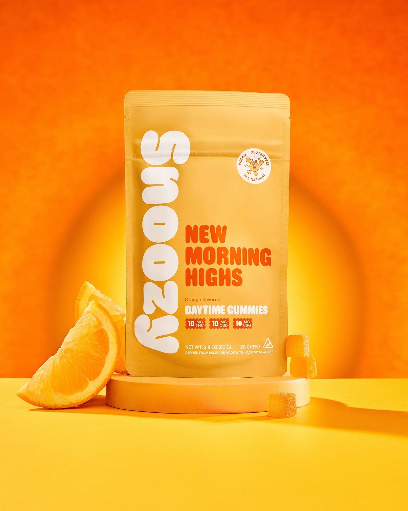 Snoozy Relief Gummies - "New Morning Highs" - 20 CT - HYPNOTIC HERB 