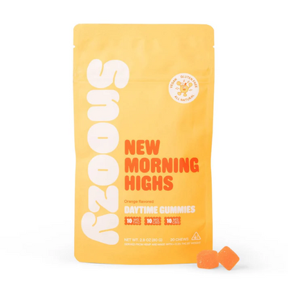 Snoozy Relief Gummies - "New Morning Highs" - 20 CT - HYPNOTIC HERB 