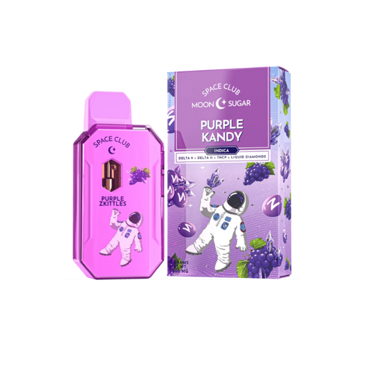 Space Club 3g Disposable - Moon Sugar - Purple Kandy